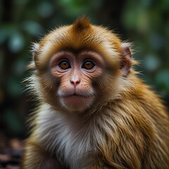  Captivating portrait of rare and endangered monkeys found in the mountain forests of China, highlighting the importance of conservation and wildlife preservation.