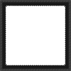 Gothic stylised ornamental frame. Floral patterned decoration.