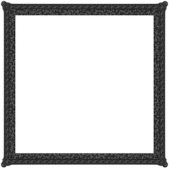 Gothic stylised ornamental frame. Floral patterned decoration.