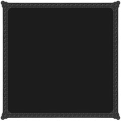Gothic stylised ornamental frame. Floral patterned decoration.