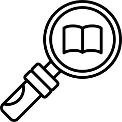 Search Book Icon