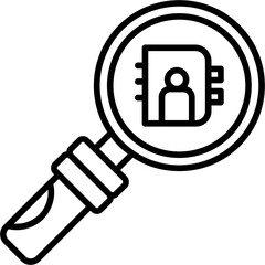 Search Contact Icon