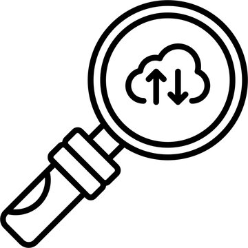 Seach Cloud Icon