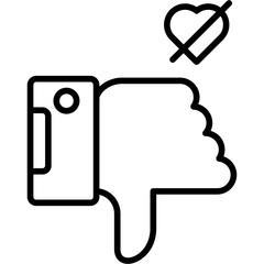 Dislike Icon
