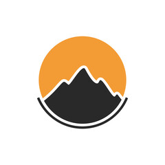 Mountain illustration design