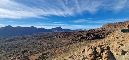 sceneries from tenerife spanish island beautiful landscapes