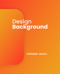 Simple colorful gradient background. Social media template vector illustration.