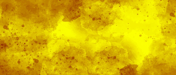 yellow  watercolor background. 