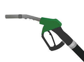 Gasoline or diesel nozzle. vector illustration 