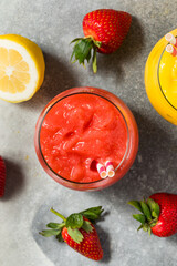 Frozen Boozy Hard Seltzer Slushie