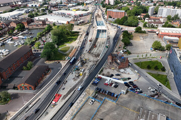 A63 Castle Street dual carriageway road improvements, Kingston upon Hull 