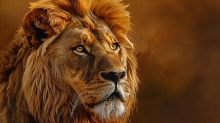 Fototapeta premium portrait of a lion