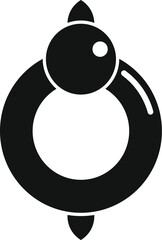 Black and white graphic combining a turtle silhouette with the classic yin yang icon