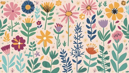 Floral Illustration for Spring and Summer Designs