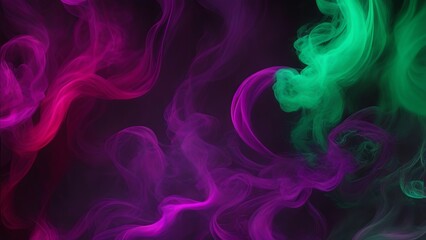 Abstract colorful smoky background