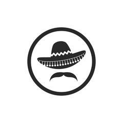 Sombrero hat icon