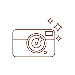 Retro camera icon