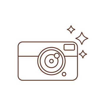 recommend clip art: Retro camera icon