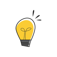 Fototapeta premium Bulb technology illustration