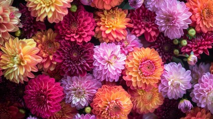 arranged of ashok flowers close up, nature concept