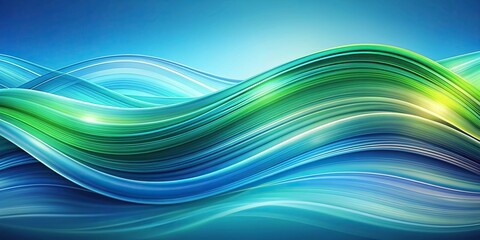 Blue and green abstract waves background, abstract, waves, water, texture, smooth, flowing, tranquil, ocean, sea, ripple, pattern, design, vibrant, aqua, gradient, liquid, turquoise, serene