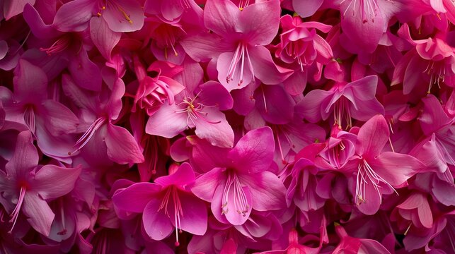 close up of fuchsia flowers background 