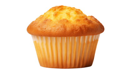 muffin isolated on transparent background cutout