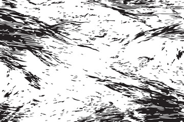 Monochrome Grunge Texture: Black and White Abstract Background with Scratches and Spots