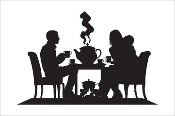 Bakery dessert food Vector, Happy birthday day Cake graphic illustration. chocolate Shop vector illustration.  