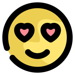 vector icon emoji, smily, face, love, expression, feelings