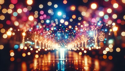 Obraz premium キラキラと輝くイルミネーション