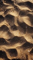Top view of sand texture