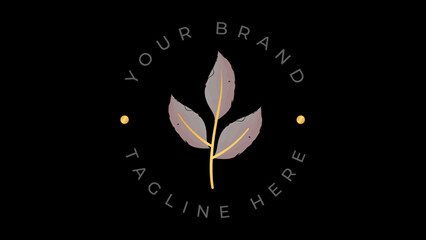 logo, leaf, nature, vector, icon, eco, plant, flower