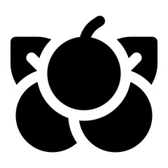 cherry icon for illustration