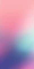 Fototapeta premium Gradient Pastel Background, Soft Color Blur, Pink and Blue Tones, Abstract Colorful Backdrop, Calm and Soothing Colors, Subtle Gradient Shades