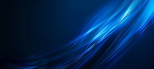 Glowing Blue Neon Business Background with Vibrant Lights and Modern Design