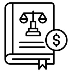Rule Book  Icon Element For Design