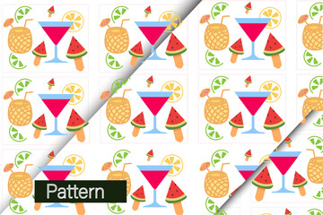 Unique seamless, repeat pattern design and fabric designs.