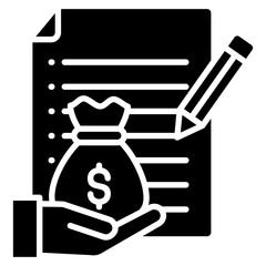 Claims Paid  Icon Element For Design