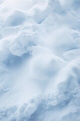 Fototapeta premium Wintery landscape featuring a snow-covered field and a bright red fire hydrant