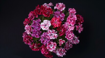 Fototapeta premium bouquet arranged of sweet william flowers