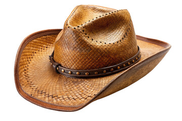 cowboy hat isolated on a transparent background