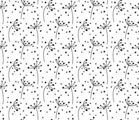 Abstract airy flowers. Umbrella dill. Inflorescences.