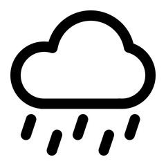 rain icon for illustration