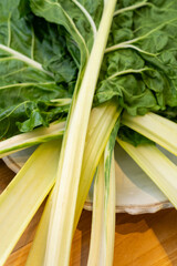 fresh natural green vegetables