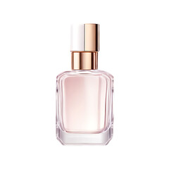 Luxury Perfume Bottle isolated on a transparent background by AI generative