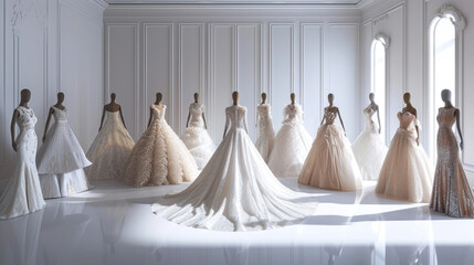 Bridal Fashion Extravaganza: Stunning Wedding Dresses Galore