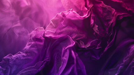 Deep rich hues of violet and magenta meld together in a mesmerizing display of color and depth