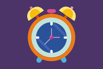 alarm clock vector illustration