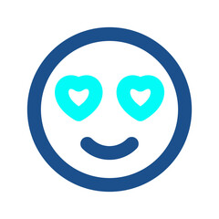 vector icon emoji, smily, face, love, expression, feelings